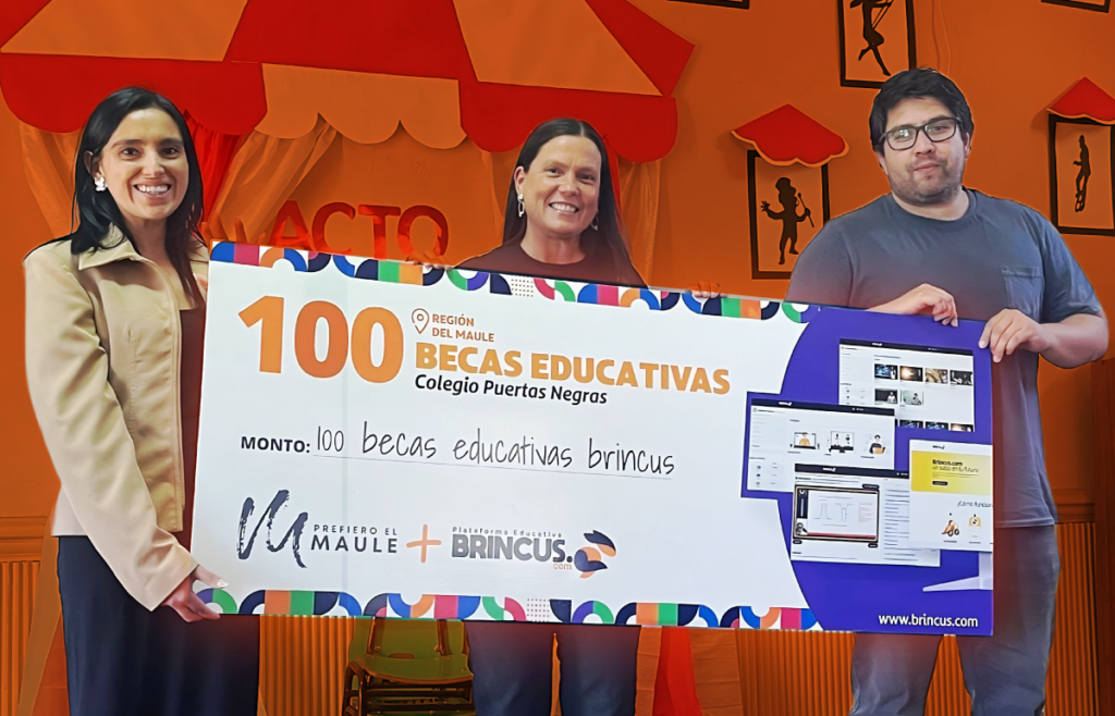 300 Alumnos De La Región Recibieron Becas Educativas Digitales Gracias A Prefiero El Maule Y Brincus