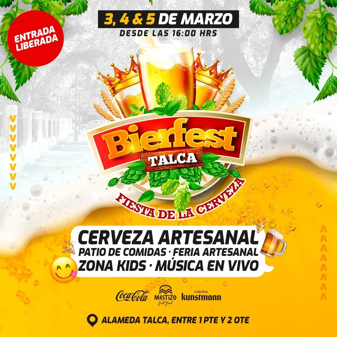 Fiesta de la Cerveza Bierfest Talca Digital