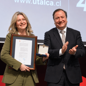 RectorA de Talca: María Jacqueline Sepúlveda Lidera la UdeC y Recibe Máximo Galardón
